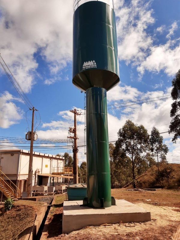 Caixa Tipo Taça Coluna Seca